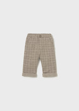 Load image into Gallery viewer, Taupe Stitch Plaid Trousers
