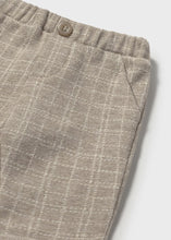 Load image into Gallery viewer, Taupe Stitch Plaid Trousers
