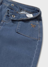 Load image into Gallery viewer, Medium Wash Box Pocket Jeggings

