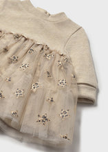 Load image into Gallery viewer, Cheetah Stars Tulle Knit Dress
