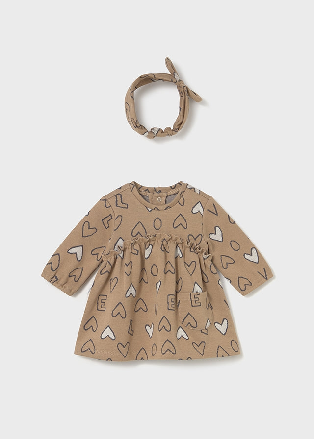 Toffee Love Dress & Headband Set