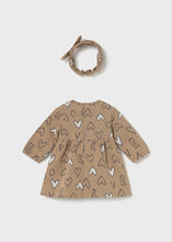 Load image into Gallery viewer, Toffee Love Dress &amp; Headband Set

