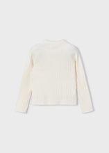 Load image into Gallery viewer, Creamy Rib Mock Neck Turtleneck
