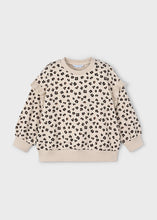 Load image into Gallery viewer, Cheetah Print Ruffled Crewneck
