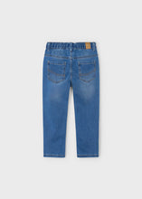 Load image into Gallery viewer, Medium Wash Straight Leg Pull On Denim
