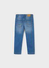 Load image into Gallery viewer, Boys Lighter Wash Skinny Fit Jeans
