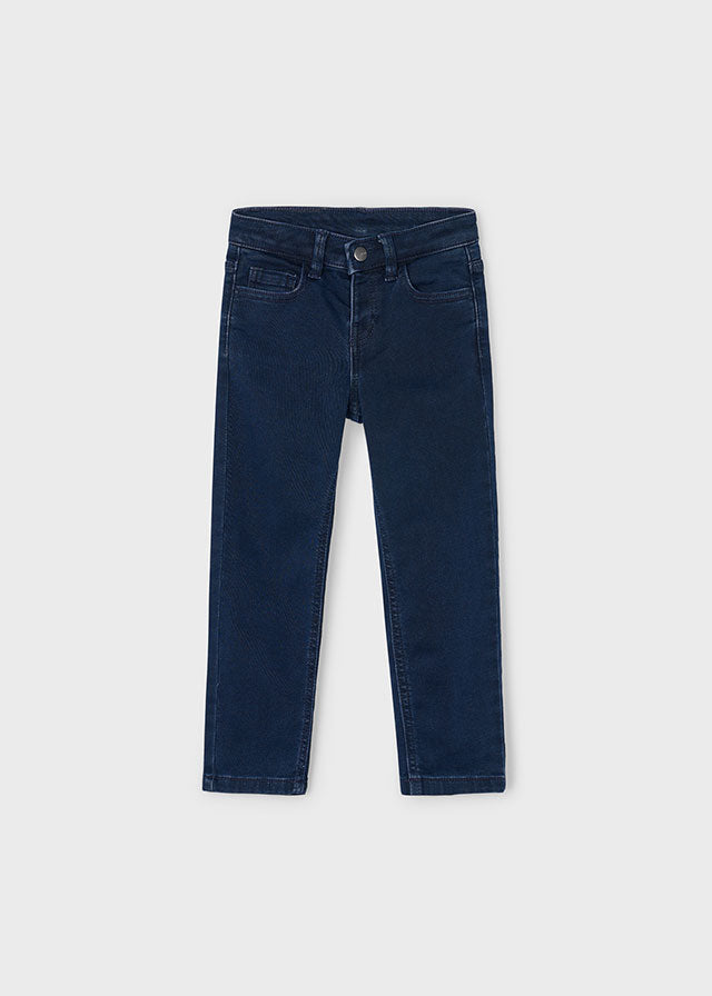 Boys Dark Indigo Skinny Fit Jeans