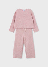 Load image into Gallery viewer, Pink Shimmer Knit 2pc Set
