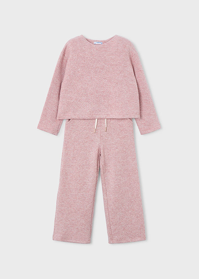 Pink Shimmer Knit 2pc Set