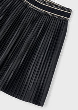 Load image into Gallery viewer, Faux Leather Pleated Skirt
