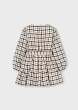 Load image into Gallery viewer, Black Bow Plaid Dress
