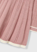Load image into Gallery viewer, Rosy Pink/Cream Knit Dress
