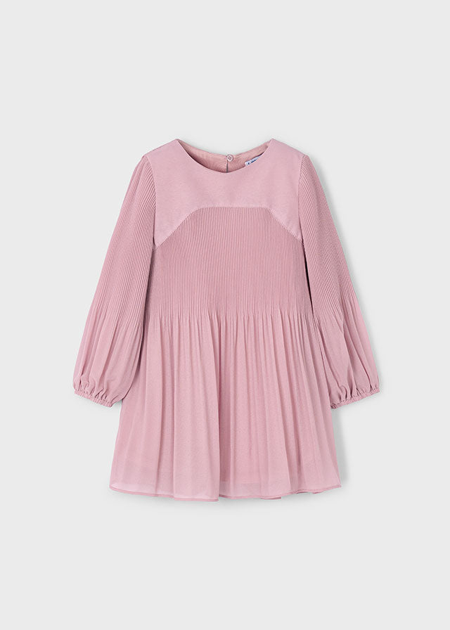 Rosy Pink Chiffon Dress