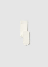 Load image into Gallery viewer, Cream Baby Girl Tights
