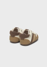 Load image into Gallery viewer, Brown Mix Baby Boy Sneaker
