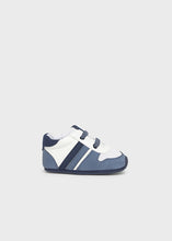 Load image into Gallery viewer, Navy Baby Boy Sneaker
