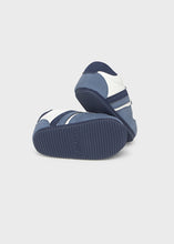 Load image into Gallery viewer, Navy Baby Boy Sneaker
