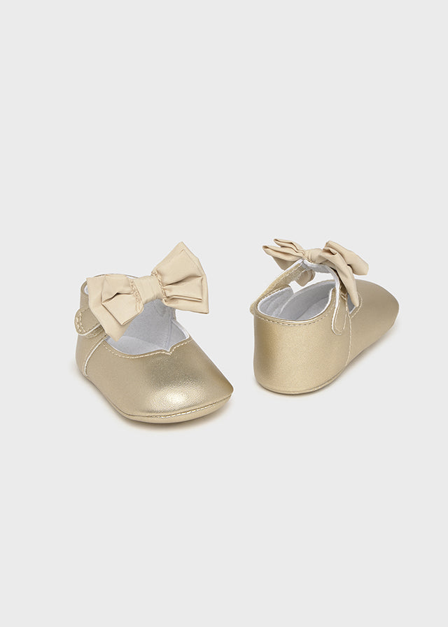 Champagne Bow Maryjane Shoe