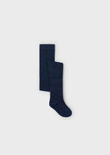 Load image into Gallery viewer, Navy Shimmer Tights
