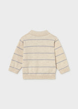 Load image into Gallery viewer, Dusty Blue Stripe Polo
