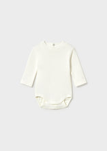 Load image into Gallery viewer, Cream Brushed Long Sleeve Onesie
