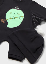 Load image into Gallery viewer, Glow In The Dark Ghost Jumpsuit Set
