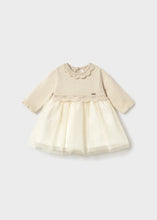 Load image into Gallery viewer, Champagne Shimmer Tulle Dress

