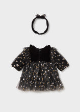 Load image into Gallery viewer, Halloween Kitty Star Dress &amp; Headband Set
