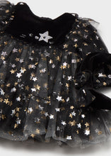 Load image into Gallery viewer, Halloween Kitty Star Dress &amp; Headband Set
