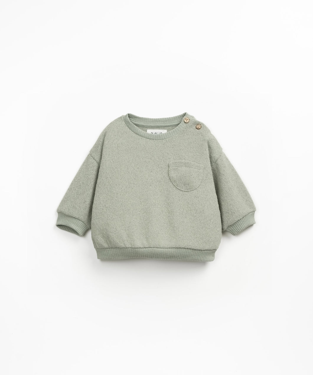 Sage Pocket Crewneck