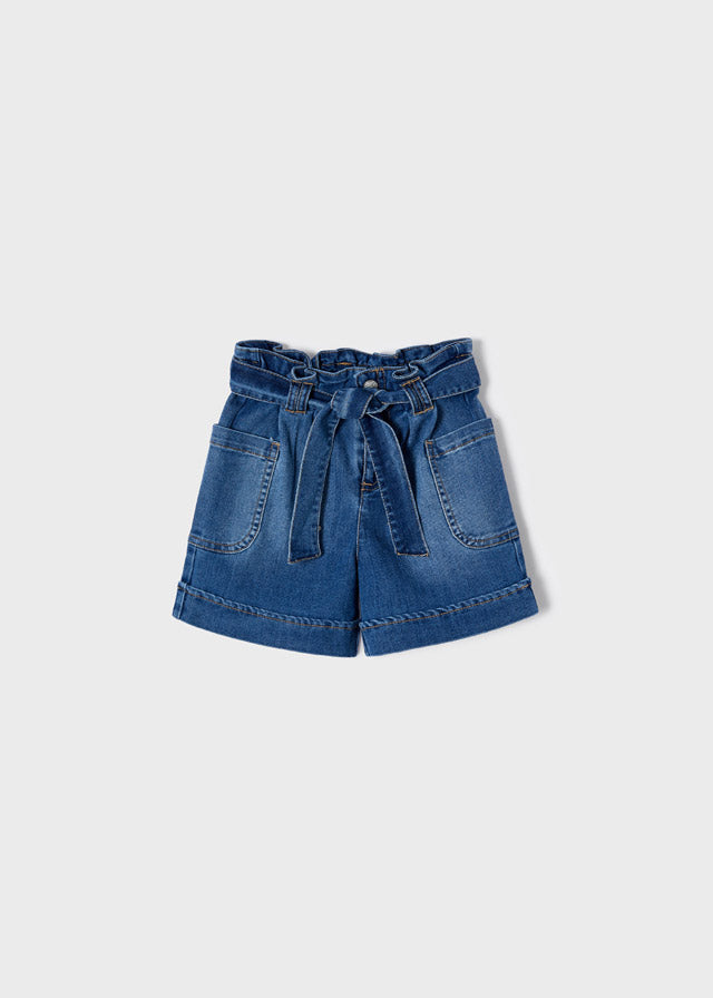 High Waisted Denim Shorts