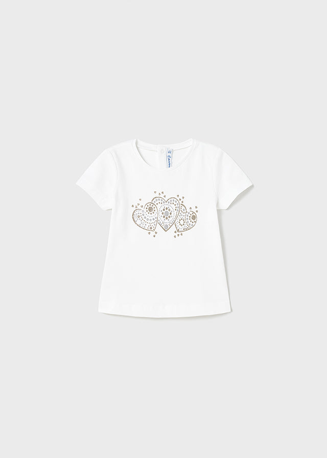 Glitter Hearts Tee