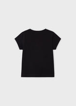 Load image into Gallery viewer, Black Flower Tee
