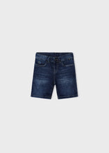 Load image into Gallery viewer, Boys Dark Wash Jean Shorts
