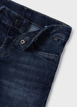 Load image into Gallery viewer, Boys Dark Wash Jean Shorts
