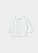 Load image into Gallery viewer, Off White V-Neck Cardigan
