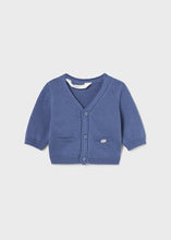 Load image into Gallery viewer, Blue Knit Cardigan
