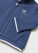 Load image into Gallery viewer, Navy Hooded Zip Up Jacket
