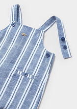 Load image into Gallery viewer, Blue Stripes Romper Set
