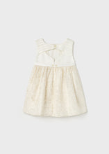 Load image into Gallery viewer, Cream Open-Back Fancy Dress
