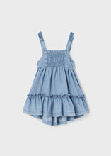 Load image into Gallery viewer, Denim Ruffle Dress
