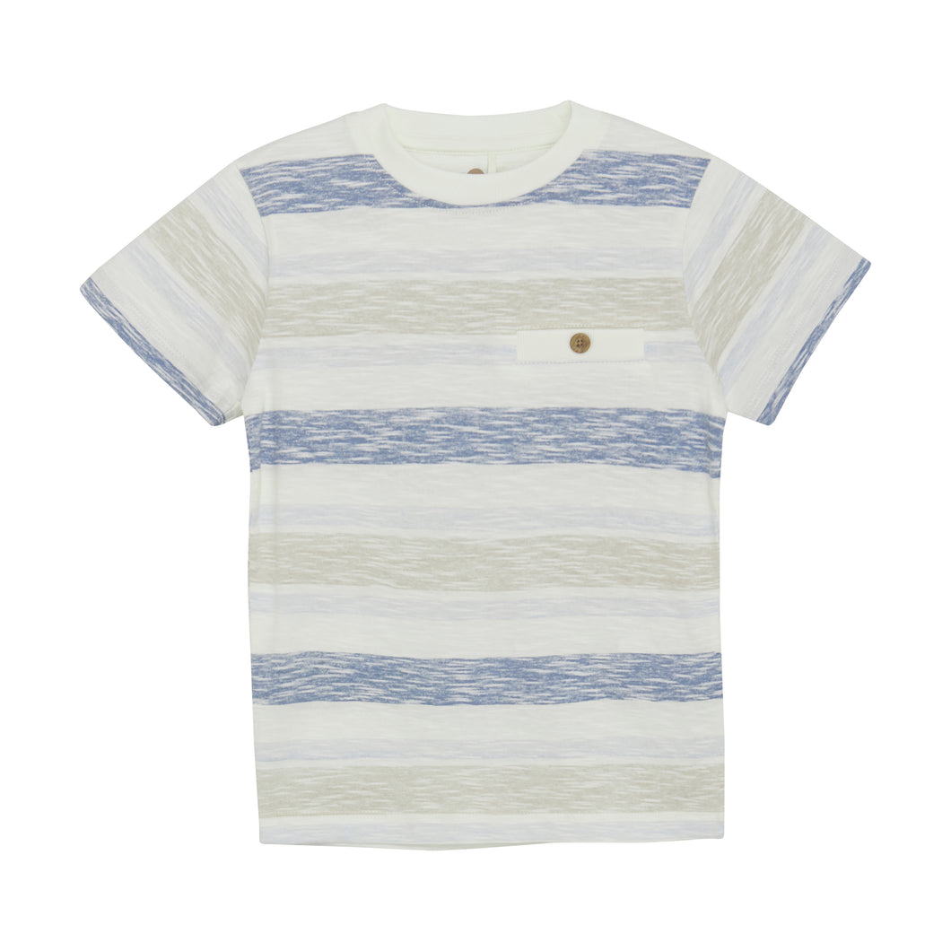 Blue Ocean Stripe Tee