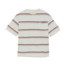 Load image into Gallery viewer, Blue Stripe Slub Tee
