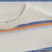 Load image into Gallery viewer, Blue Stripe Slub Tee
