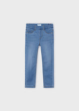 Load image into Gallery viewer, Mid-Wash Girls Jeggings
