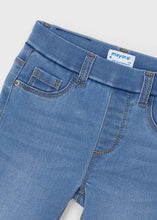 Load image into Gallery viewer, Mid-Wash Girls Jeggings
