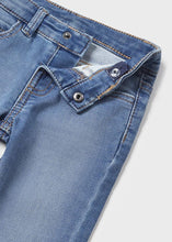 Load image into Gallery viewer, Medium Wash Slim Fit Straight Leg Denim Pant
