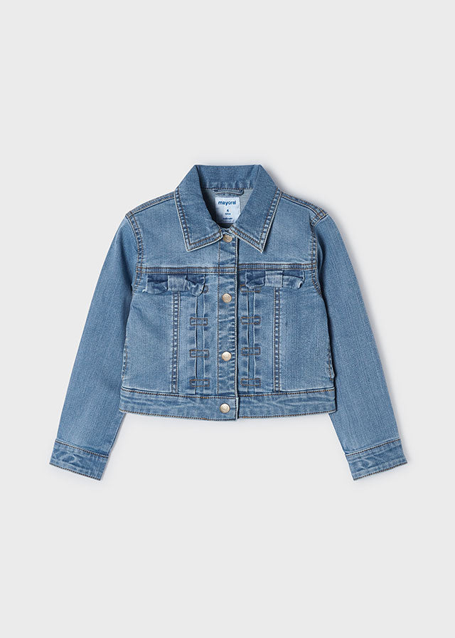 Bow Denim Jacket