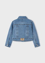 Load image into Gallery viewer, Bow Denim Jacket
