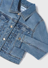 Load image into Gallery viewer, Bow Denim Jacket
